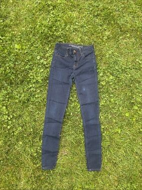 American Eagle Outfitters Women's Navy Skinny Jeans